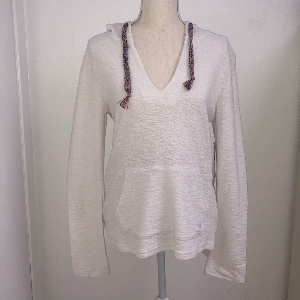 Roxy Asymmetrical Hooded Pullover